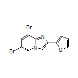 6,8-Dibromo-2-(2-furyl)imidazo[1,2-a]pyridine