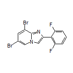 6,8-Dibromo-2-(2,6-difluorophenyl)imidazo[1,2-a]pyridine