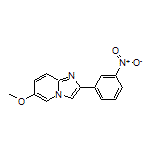 6-Methoxy-2-(3-nitrophenyl)imidazo[1,2-a]pyridine