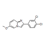 2-(3,4-Dichlorophenyl)-6-methoxyimidazo[1,2-a]pyridine