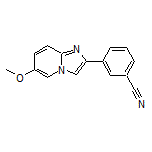 3-(6-Methoxyimidazo[1,2-a]pyridin-2-yl)benzonitrile