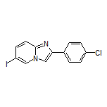 2-(4-Chlorophenyl)-6-iodoimidazo[1,2-a]pyridine