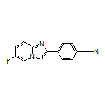 4-(6-Iodoimidazo[1,2-a]pyridin-2-yl)benzonitrile