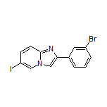 2-(3-Bromophenyl)-6-iodoimidazo[1,2-a]pyridine
