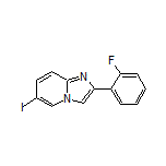 2-(2-Fluorophenyl)-6-iodoimidazo[1,2-a]pyridine
