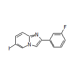 2-(3-Fluorophenyl)-6-iodoimidazo[1,2-a]pyridine