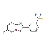 6-Iodo-2-[3-(trifluoromethyl)phenyl]imidazo[1,2-a]pyridine