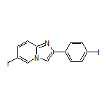 6-Iodo-2-(4-iodophenyl)imidazo[1,2-a]pyridine