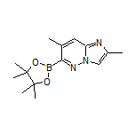 2,7-Dimethylimidazo[1,2-b]pyridazine-6-boronic Acid Pinacol Ester