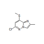6-Chloro-2-methyl-8-(methylthio)imidazo[1,2-b]pyridazine