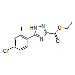 Ethyl 5-(4-Chloro-2-methylphenyl)-1H-1,2,4-triazole-3-carboxylate