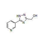 [5-(Pyridin-3-yl)-1H-1,2,4-triazol-3-yl]methanol
