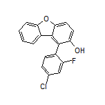 1-(4-Chloro-2-fluorophenyl)dibenzo[b,d]furan-2-ol