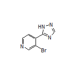 3-Bromo-4-(1H-1,2,4-triazol-5-yl)pyridine