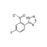 5-(4-Fluoro-2-nitrophenyl)-1H-1,2,4-triazole