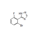 5-(2-Bromo-6-fluorophenyl)-1H-1,2,4-triazole