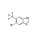 5-Bromo-6-(trifluoromethyl)-1H-benzo[d]imidazole