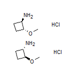 trans-2-Methoxycyclobutanamine Hydrochloride