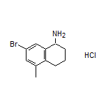 7-Bromo-5-methyl-1,2,3,4-tetrahydronaphthalen-1-amine Hydrochloride
