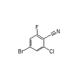 4-Bromo-2-chloro-6-fluorobenzonitrile