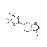 3-Methyl-[1,2,4]triazolo[4,3-a]pyridine-7-boronic Acid Pinacol Ester