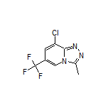 8-Chloro-3-methyl-6-(trifluoromethyl)-[1,2,4]triazolo[4,3-a]pyridine