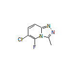 6-Chloro-5-fluoro-3-methyl-[1,2,4]triazolo[4,3-a]pyridine