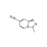 3-Methyl-[1,2,4]triazolo[4,3-a]pyridine-7-carbonitrile