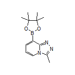 3-Methyl-[1,2,4]triazolo[4,3-a]pyridine-8-boronic Acid Pinacol Ester