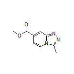 Methyl 3-Methyl-[1,2,4]triazolo[4,3-a]pyridine-7-carboxylate