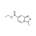 Ethyl 3-Methyl-[1,2,4]triazolo[4,3-a]pyridine-7-carboxylate
