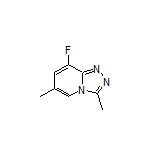 8-Fluoro-3,6-dimethyl-[1,2,4]triazolo[4,3-a]pyridine