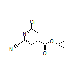 tert-Butyl 2-Chloro-6-cyanoisonicotinate