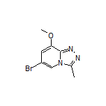 6-Bromo-8-methoxy-3-methyl-[1,2,4]triazolo[4,3-a]pyridine