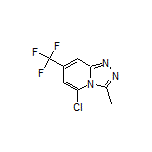 5-Chloro-3-methyl-7-(trifluoromethyl)-[1,2,4]triazolo[4,3-a]pyridine