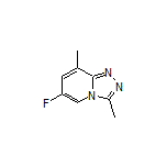 6-Fluoro-3,8-dimethyl-[1,2,4]triazolo[4,3-a]pyridine