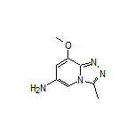 8-Methoxy-3-methyl-[1,2,4]triazolo[4,3-a]pyridin-6-amine