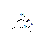 6-Fluoro-3-methyl-[1,2,4]triazolo[4,3-a]pyridin-8-amine