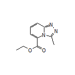 Ethyl 3-Methyl-[1,2,4]triazolo[4,3-a]pyridine-5-carboxylate