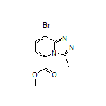 Methyl 8-Bromo-3-methyl-[1,2,4]triazolo[4,3-a]pyridine-5-carboxylate