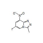 6-Iodo-3-methyl-8-nitro-[1,2,4]triazolo[4,3-a]pyridine