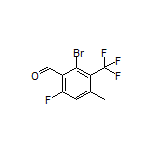 2-Bromo-6-fluoro-4-methyl-3-(trifluoromethyl)benzaldehyde