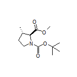Methyl (2S,3S)-1-Boc-3-methylpyrrolidine-2-carboxylate