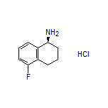 (S)-5-Fluoro-1,2,3,4-tetrahydronaphthalen-1-amine Hydrochloride