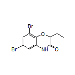 6,8-Dibromo-2-ethyl-2H-benzo[b][1,4]oxazin-3(4H)-one