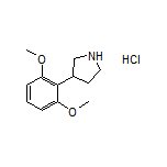 3-(2,6-Dimethoxyphenyl)pyrrolidine Hydrochloride