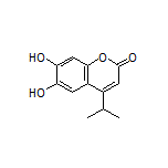 6,7-Dihydroxy-4-isopropyl-2H-chromen-2-one