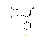 4-(4-Bromophenyl)-6,7-dimethoxy-2H-chromen-2-one