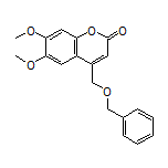 4-[(Benzyloxy)methyl]-6,7-dimethoxy-2H-chromen-2-one