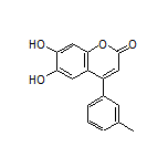 6,7-Dihydroxy-4-(m-tolyl)-2H-chromen-2-one